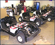 Parts Department at American Golf Cars, Irving, Texas #3